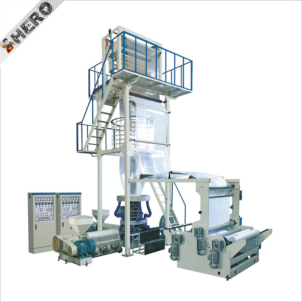2SJ-G系列兩層共擠旋轉(zhuǎn)機(jī)頭吹膜機(jī)組